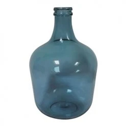 Maison Tilleul Vases Bonbonne Dame Jeanne 12L Bleu