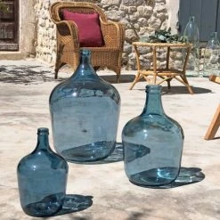 Maison Tilleul Vases Bonbonne Dame Jeanne 12L Bleu 10 Maison Tilleul Vases Bonbonne Dame Jeanne 12L Bleu -Vases Soldes bonbonne dame jeanne 12l bleu 3