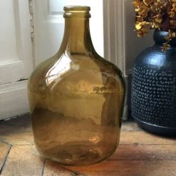 Maison Tilleul Vases Bonbonne Dame Jeanne 12L Marron -Vases Soldes bonbonne dame jeanne 12l marron 1