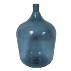Maison Tilleul Vases Bonbonne Dame Jeanne 34L Bleu