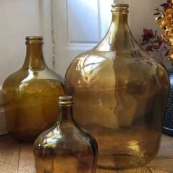 Maison Tilleul Vases Bonbonne Dame Jeanne 34L Marron -Vases Soldes bonbonne dame jeanne 34l marron 3