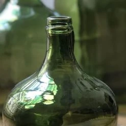 Maison Tilleul Vases Bonbonne Dame Jeanne 34L Vert -Vases Soldes bonbonne dame jeanne 34l vert 4