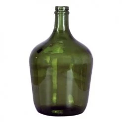 Maison Tilleul Vases Bonbonne Dame Jeanne 4L Vert