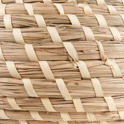 Beliani Vases Cache-pot D'intérieur En Bois Solide Beige H11 11 -Vases Soldes cache pot d interieur en bois solide beige h11 11 5