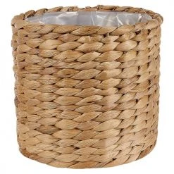 Beliani Vases Cache-pot D'intérieur En Bois Solide Beige H17 19 24 -Vases Soldes cache pot d interieur en bois solide beige h17 19 24 2
