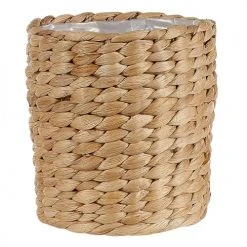 Beliani Vases Cache-pot D'intérieur En Bois Solide Beige H17 19 24 -Vases Soldes cache pot d interieur en bois solide beige h17 19 24 4