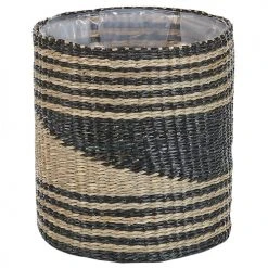 Beliani Vases Cache-pot D'intérieur En Bois Solide Beige H32 28 24 -Vases Soldes cache pot d interieur en bois solide beige h32 28 24 4