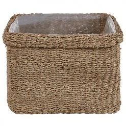 Beliani Vases Cache-pot D'intérieur En Bois Solide Beige H34 36 45 -Vases Soldes cache pot d interieur en bois solide beige h34 36 45 4