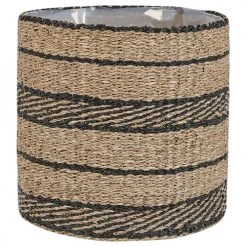 Beliani Vases Cache-pot D'intérieur En Bois Solide Beige H37 33 28 -Vases Soldes cache pot d interieur en bois solide beige h37 33 28 2