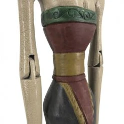 MOYCOR Statuettes Et Figurines Couple Décoratif En Bois Bleu -Vases Soldes couple decoratif en bois bleu 4