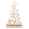 Maisons Du Monde Décorations à Poser De Noël Déco De Noël Sapin D'étoiles - Lot De 2 -Vases Soldes deco de noel sapin d etoiles 1000 16 25 196825 1