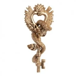 Maisons Du Monde Statuettes Et Figurines Déco En Aluminium Doré H16