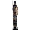 Signes Grimalt Statuettes Et Figurines Décoration Guerrier Africain H57,5cm -Vases Soldes decoration guerrier africain h57 5cm