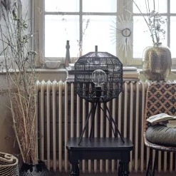 Bloomingville Statuettes Et Figurines Décoration Pressin En Métal Or -Vases Soldes decoration pressin en metal or 3