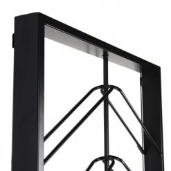 MACABANE Statuettes Et Figurines Etagère Range-bouteilles Vin 8 Niveaux 16 Bouteilles Métal Noir -Vases Soldes etagere range bouteilles vin 8 niveaux 16 bouteilles metal noir 2