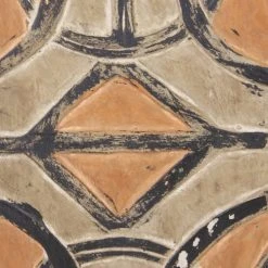 MOYCOR Statuettes Et Figurines Figure De Bouclier En Bois Marron -Vases Soldes figure de bouclier en bois marron 3