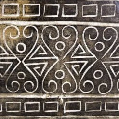 MOYCOR Statuettes Et Figurines Figure Soleil Sculpé Avec Pied En Bois Marron -Vases Soldes figure soleil sculpe avec pied en bois marron 5