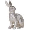 Beliani Statuettes Et Figurines Figurine Décorative Lapin 35 Cm -Vases Soldes figurine decorative lapin 35 cm