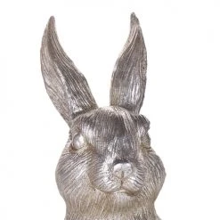 Beliani Statuettes Et Figurines Figurine Décorative Lapin 35 Cm -Vases Soldes figurine decorative lapin 35 cm 4