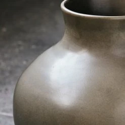 House Doctor Vases Gand Vase En Céramique Marron H41 -Vases Soldes gand vase en ceramique marron h41 2