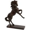 Amadeus Statuettes Et Figurines Grand Cheval Décoratif Sur Socle -Vases Soldes grand cheval decoratif sur socle