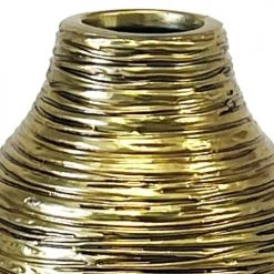 Ixia Vases Grand Vase En Céramique Or H30cm -Vases Soldes grand vase en ceramique or h30cm 1