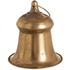 Ixia Statuettes Et Figurines Grande Cloche De Décoration En Métal Or