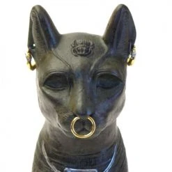 Parastone Statuettes Et Figurines Grande Statuette Chat De Gayer-Anderson H26cm -Vases Soldes grande statuette chat de gayer anderson h26cm 1