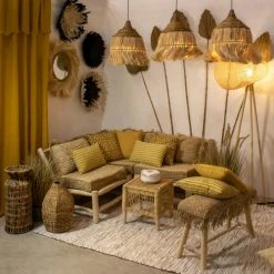 Now’s Home Vases Jarre En Fibre D'abaca H60cm -Vases Soldes jarre en fibre d abaca h60cm 4