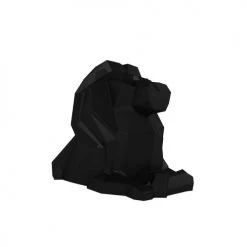 Potiron Paris Statuettes Et Figurines Lion Décoratif Noir, Statuette Origami En Polyrésine -Vases Soldes lion decoratif noir statuette origami en polyresine 3