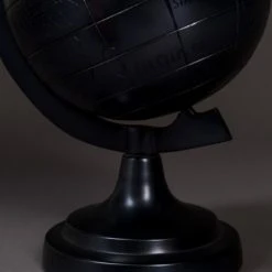 Dutchbone Statuettes Et Figurines Mappemonde En Aluminium Noir H33cm -Vases Soldes mappemonde en aluminium noir h33cm 2