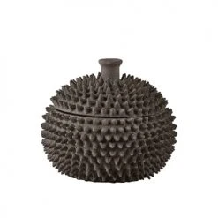 Villa Collection Statuettes Et Figurines Objet Décoratif En Béton Gris Foncé