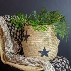 Pirouette Paris Statuettes Et Figurines Panier Cache-pot En Jonc De Mer D30 X H10 -Vases Soldes panier cache pot en jonc de mer d30 x h10 14