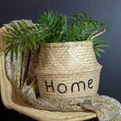 Pirouette Paris Statuettes Et Figurines Panier Cache-pot En Jonc De Mer D30 X H10 -Vases Soldes panier cache pot en jonc de mer d30 x h10 2