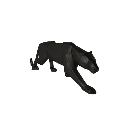 Potiron Paris Statuettes Et Figurines Panthère Décorative Noire, Statuette Origami En Polyrésine 6 Potiron Paris Statuettes Et Figurines Panthère Décorative Noire, Statuette Origami En Polyrésine – Image 4