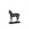 LANADECO Statuettes Et Figurines Petit Cheval En Résine Marron H28,5cm -Vases Soldes petit cheval en resine marron h28 5cm