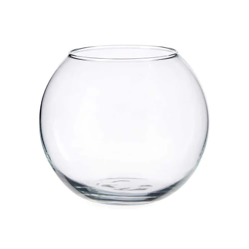 Wadiga Vases Petit Vase Boule En Verre - Diamètre 12cm 3 Wadiga Vases Petit Vase Boule En Verre - Diamètre 12cm