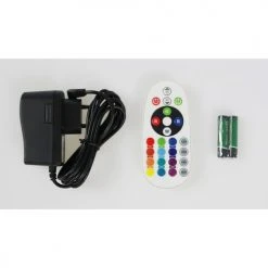 Oviala Vases Pot De Fleurs LED Rechargeable Multicolore -Vases Soldes pot de fleurs led rechargeable multicolore 2