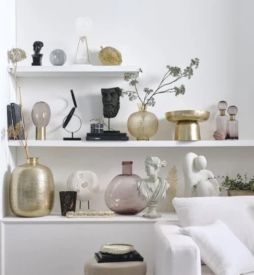 Maisons Du Monde Sabliers Sablier Blanc En Verre Et Métal Doré 5 Maisons Du Monde Sabliers Sablier Blanc En Verre Et Métal Doré – Image 3