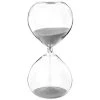 Maisons Du Monde Sabliers Sablier Gris Clair En Verre -Vases Soldes sablier gris clair en verre 1000 15 18 194563 1