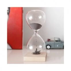 Kikkerland Statuettes Et Figurines Sablier Magnétique 1 Minute -Vases Soldes sablier magnetique 1 minute 2
