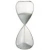 LANADECO Statuettes Et Figurines Sablier Verre Blanc H40cm -Vases Soldes sablier verre blanc h40cm 1