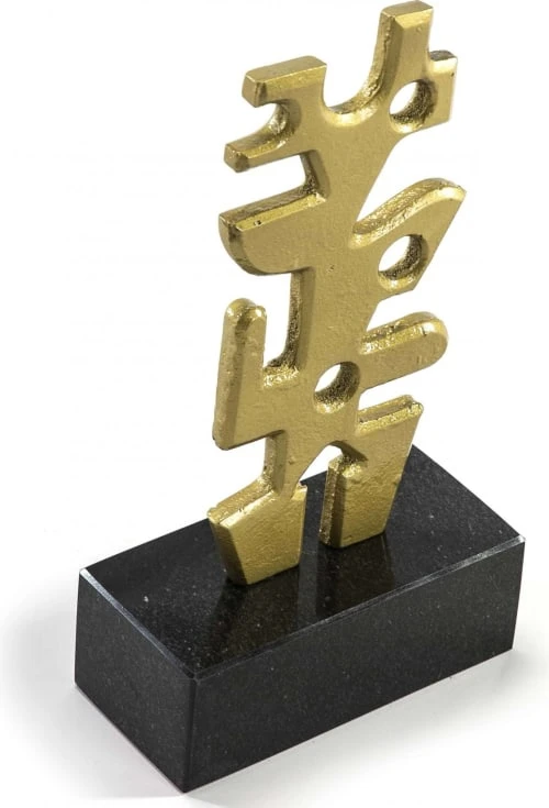 Thai Natura Statuettes Et Figurines Sculpture Noir Et Or 5 Thai Natura Statuettes Et Figurines Sculpture Noir Et Or – Image 3