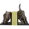 Kare Design Statuettes Et Figurines Serre-livres éléphants En Polyrésine Marron H25 -Vases Soldes serre livres elephants en polyresine marron h25