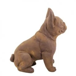 MOYCOR Statuettes Et Figurines Statue Bulldog En Résine Marron 8 MOYCOR Statuettes Et Figurines Statue Bulldog En Résine Marron -Vases Soldes statue bulldog en resine marron 2