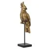 Maisons Du Monde Bustes Et Statues Statue Cacatoès Doré Sur Socle En Métal Noir H45 -Vases Soldes statue cacatoes dore sur socle en metal noir h45 1000 15 25 209166 1