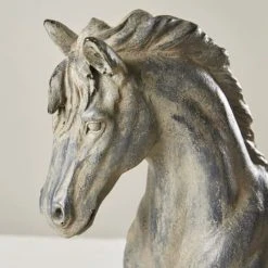 Maisons Du Monde Statuettes Et Figurines Statue Cheval Noire Effet Vieilli H40 -Vases Soldes statue cheval noire effet vieilli h40 1000 8 24 191207 3