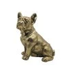 EMDE Statuettes Et Figurines Statue Chien En Résine Or -Vases Soldes statue chien en resine or
