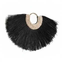 Bazar Bizar Statuettes Et Figurines Statue D'herbe Alang Alang Et De Coquillage Sur Socle En Métal -Vases Soldes statue d herbe alang alang et de coquillage sur socle en metal 2