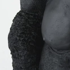 Maisons Du Monde Statuettes Et Figurines Statue De Jardin Gorille Assis Noir Mat H83 -Vases Soldes statue de jardin gorille assis noir mat h83 1000 2 32 210649 3